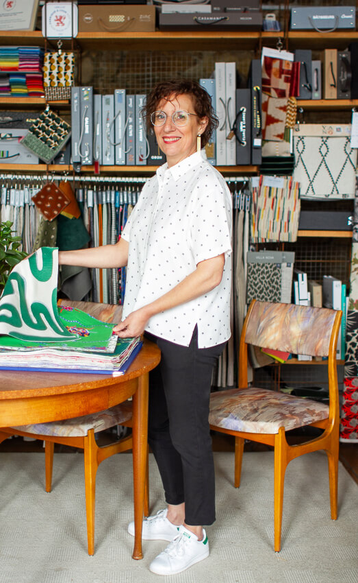 Karine Bordet - artisane tapissier décorateur à Lyon